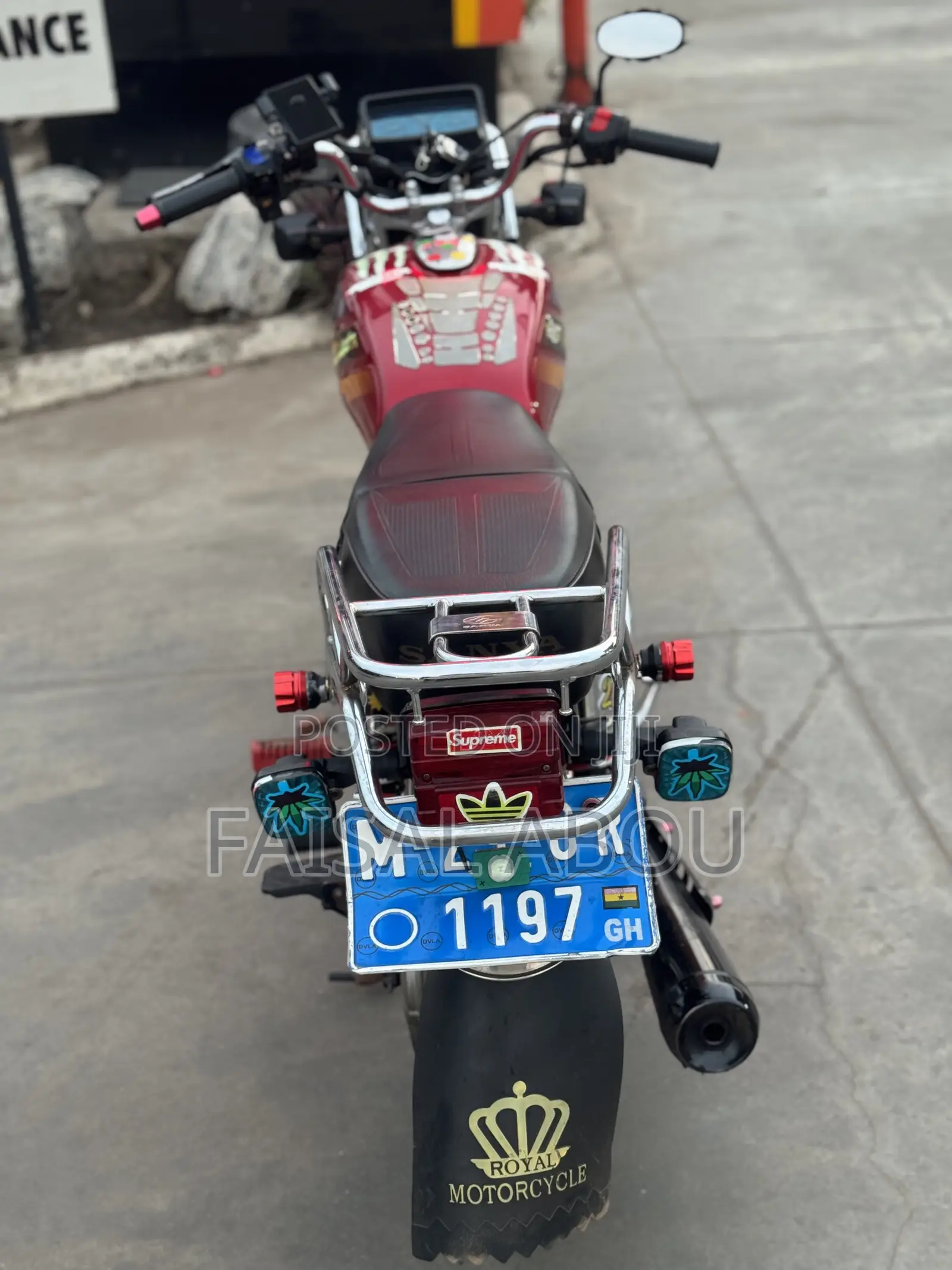 Sanya SY125-16 2025 Red