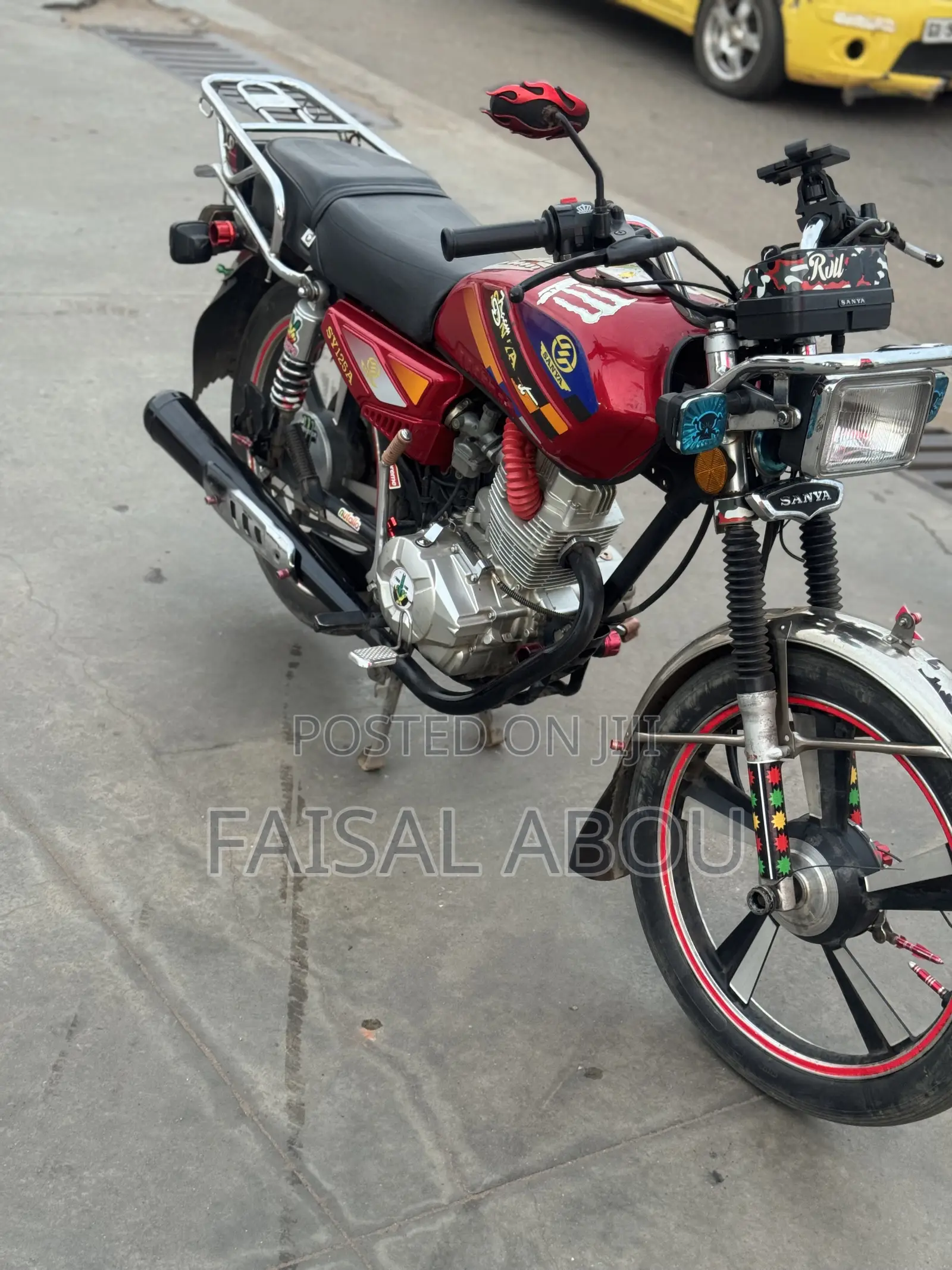 Sanya SY125-16 2025 Red