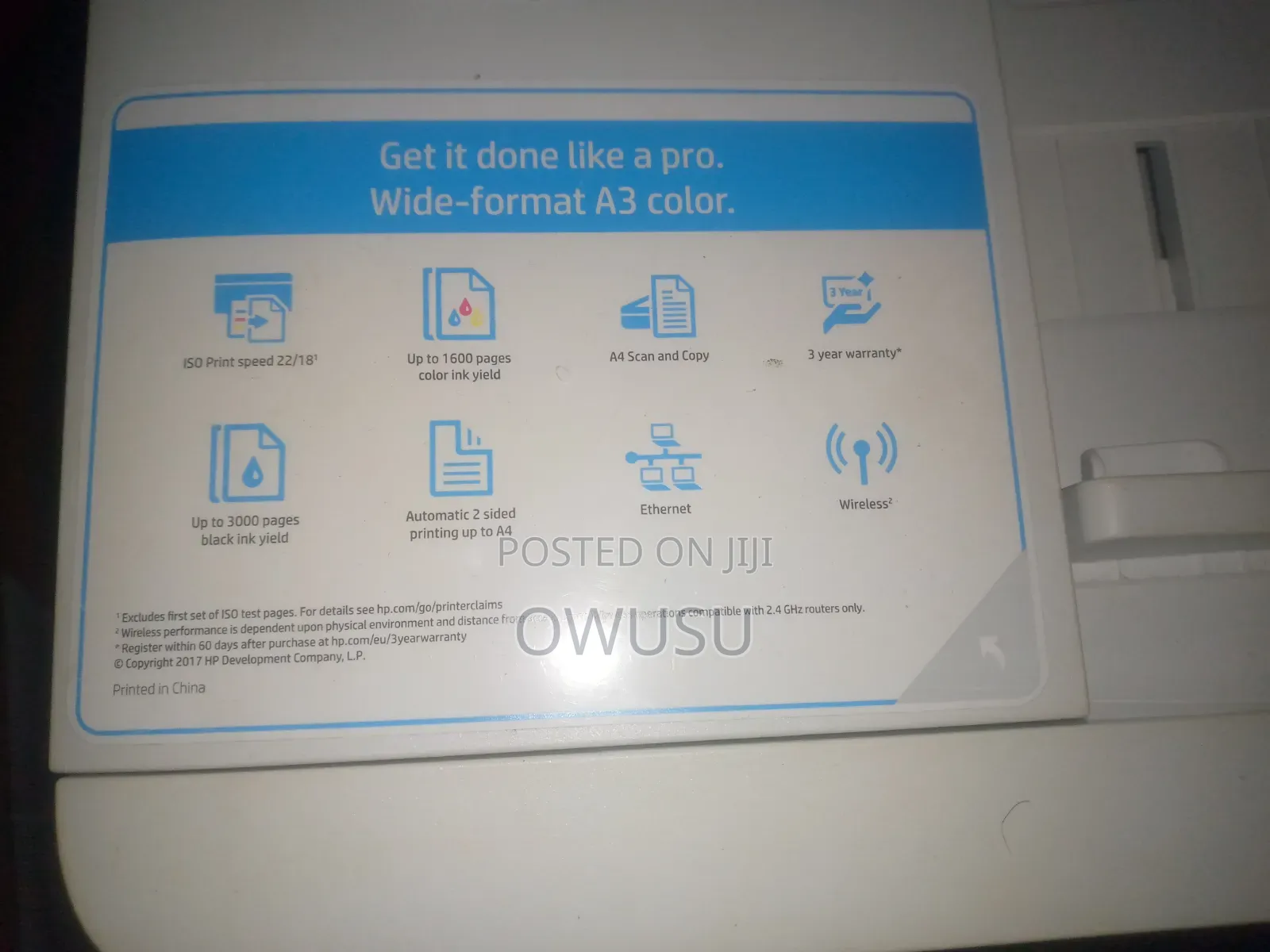 HP Office Jet Pro 7720 Series