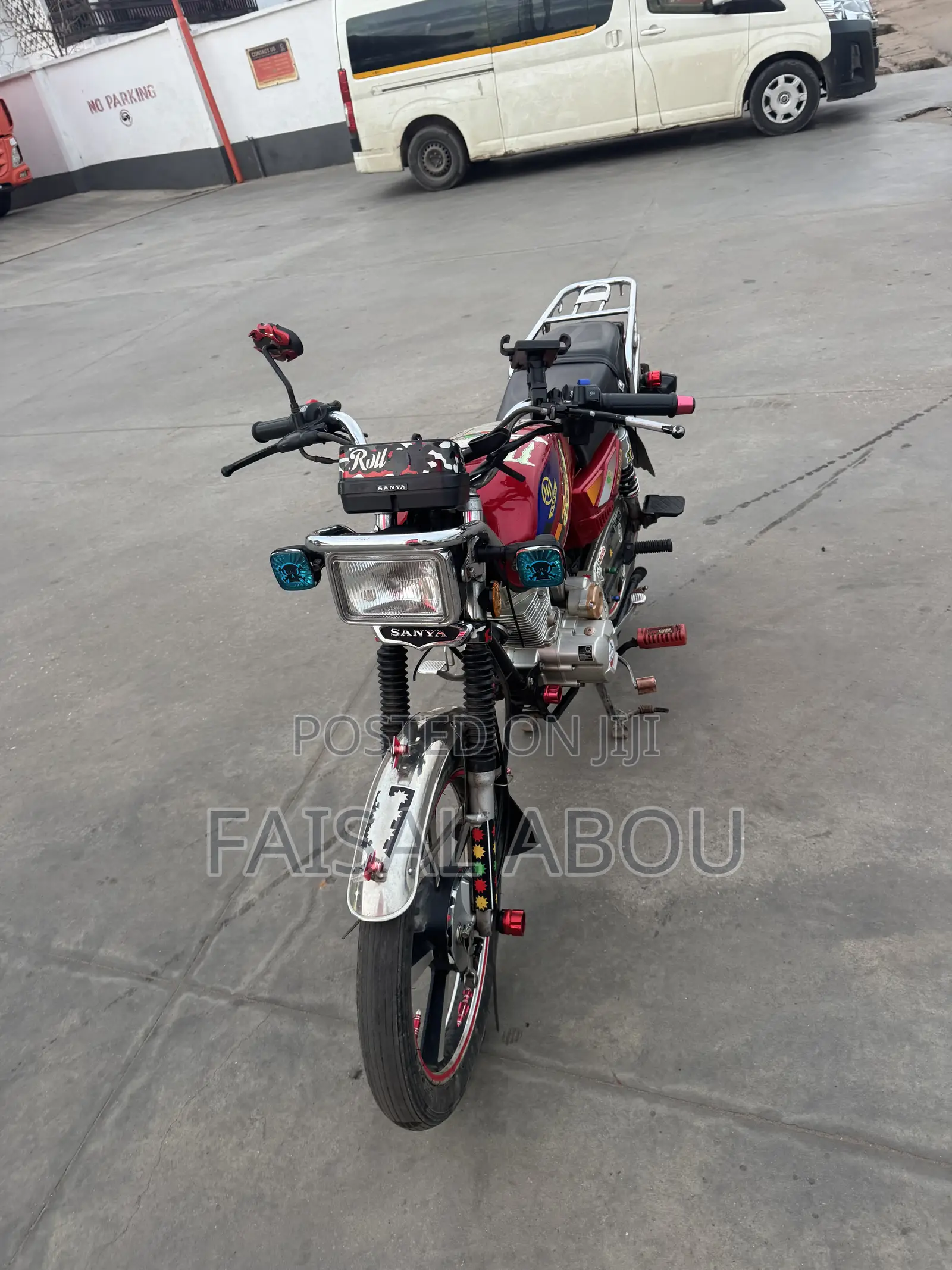 Sanya SY125-16 2025 Red