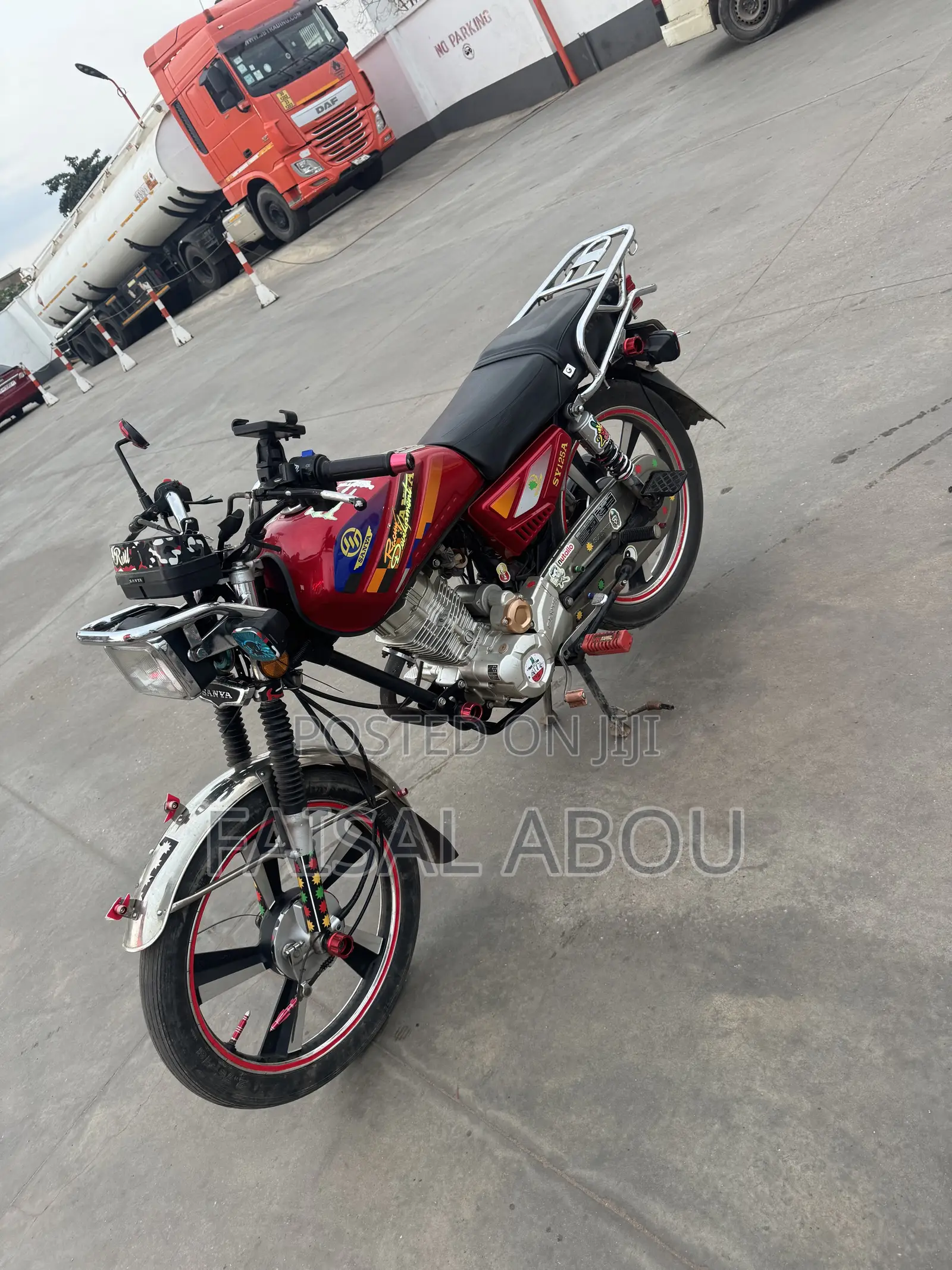 Sanya SY125-16 2025 Red