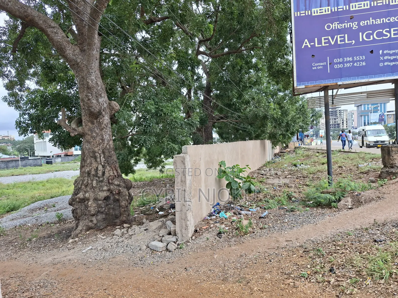 6 Acres of Commercial Roaside Land for Sale at Opebia Bustop