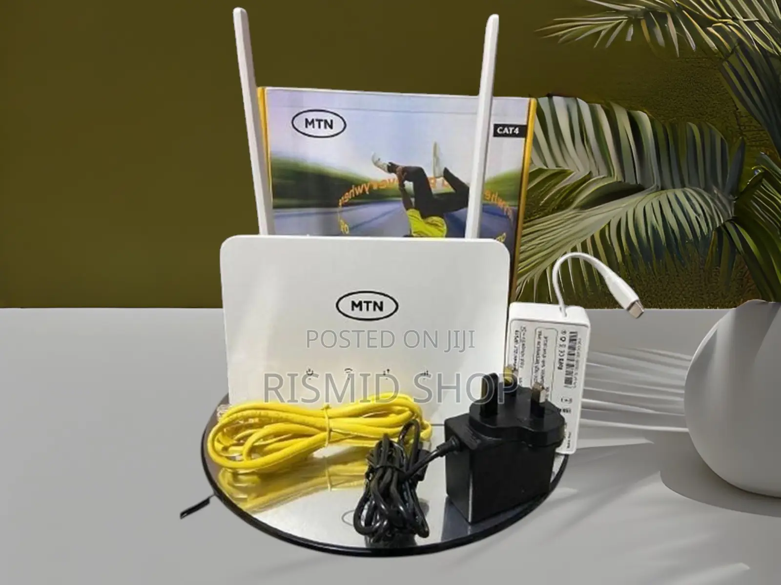 MTN Universal 4G Internet Wi-Fi Router + Battery Backup
