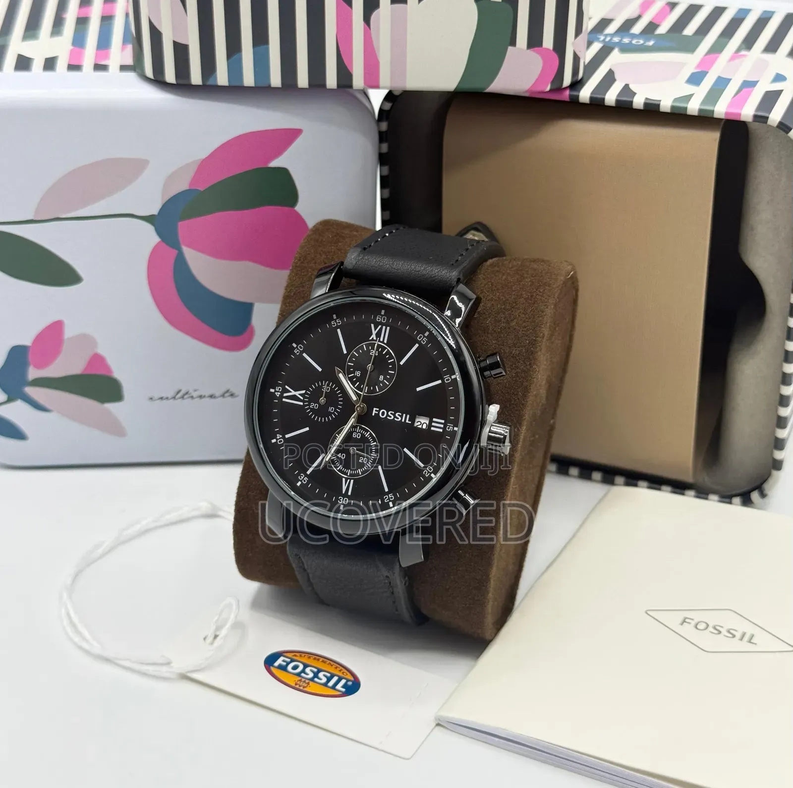 Men's Chronograph Watches From the Fossil Rhett