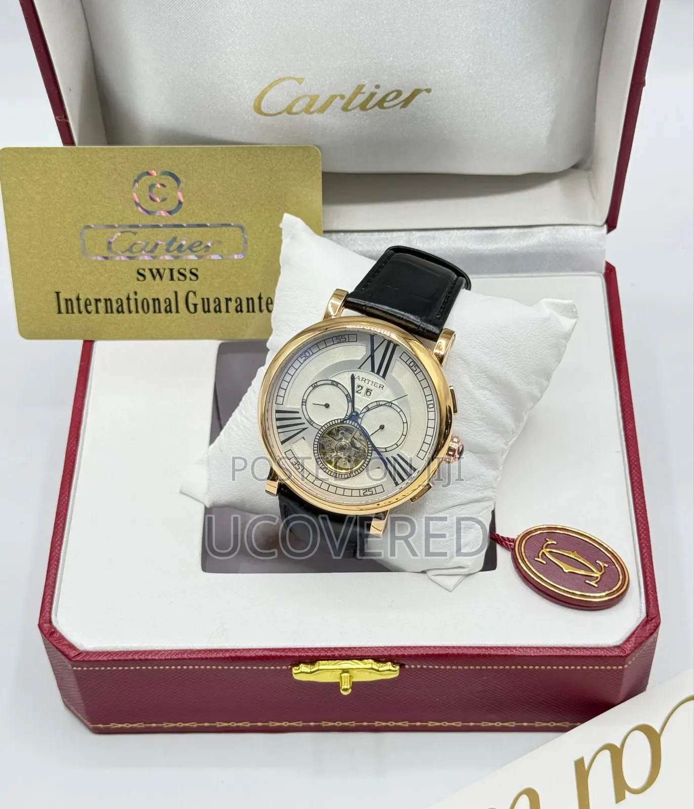 CARTIER Skeleton Wristwatch
