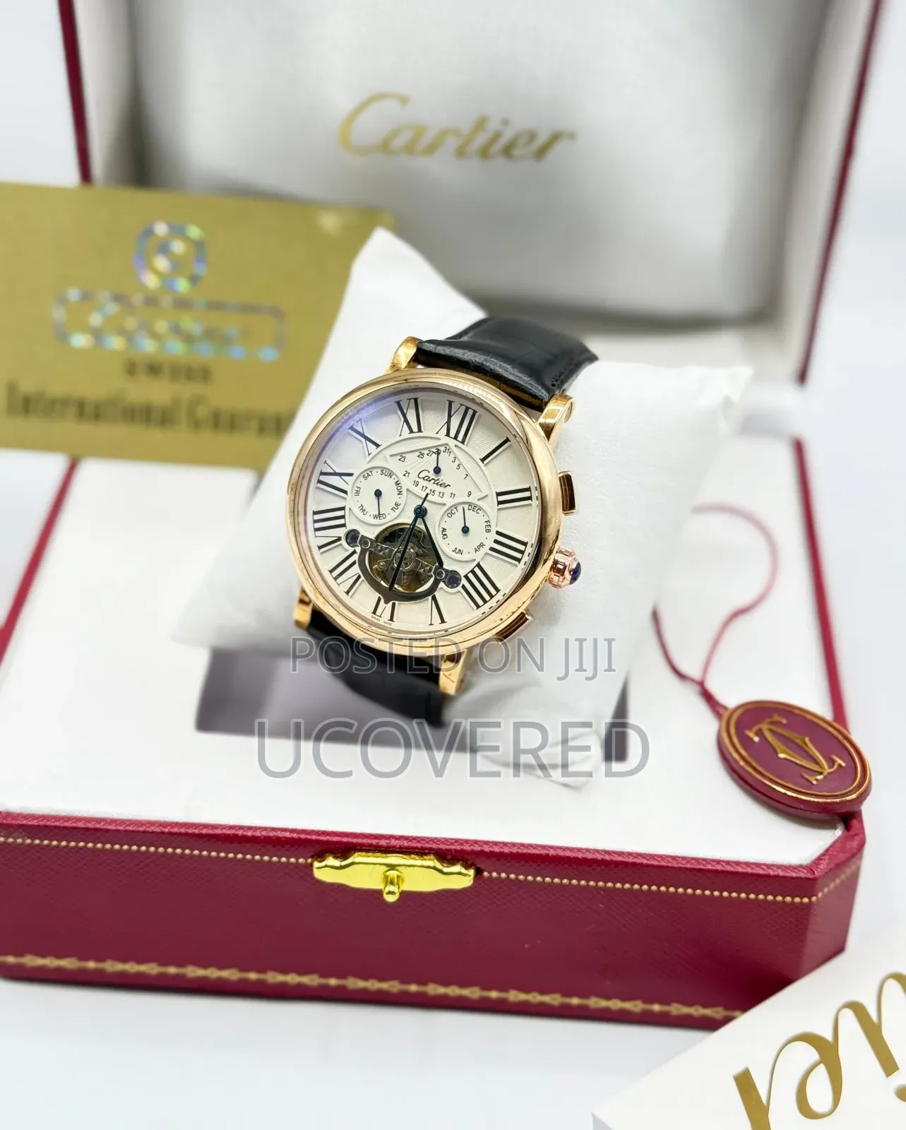 CARTIER Skeleton Wristwatch