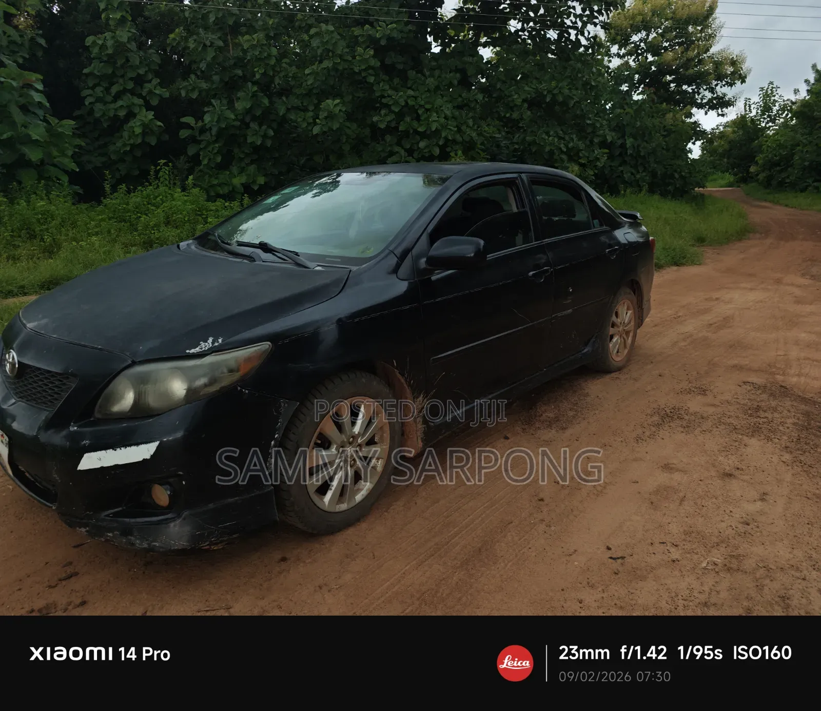 Toyota Corolla S 4dr Sedan (1.8L 4cyl 4A) 2009 Black