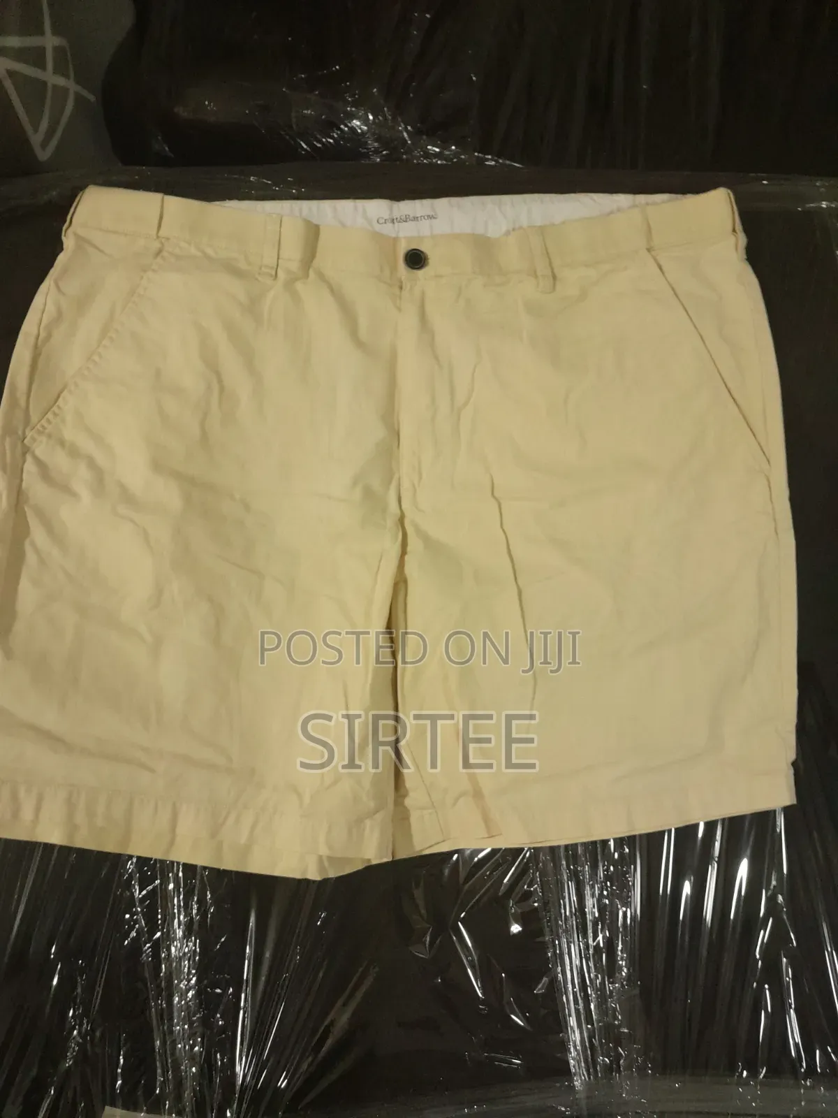 Mens Khaki Shorts