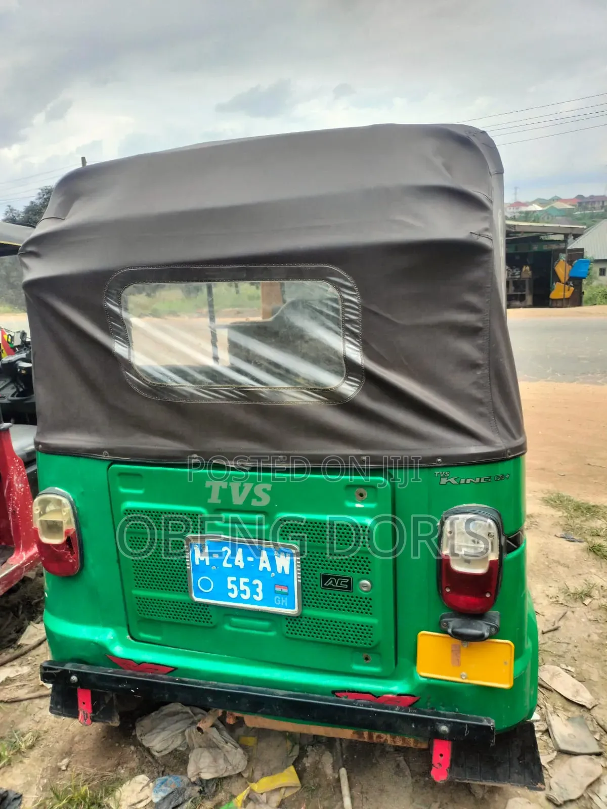TVS King Deluxe Plus iTouch Start 2024 Green