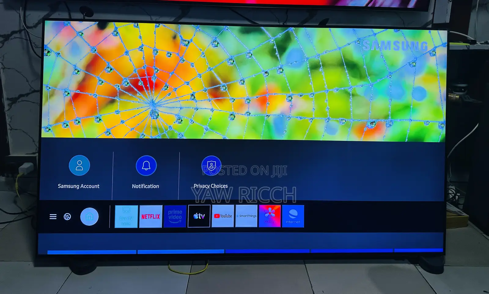 QLED Samsung 43inches Smart Ultra HD Digital Satellite 2024 Model