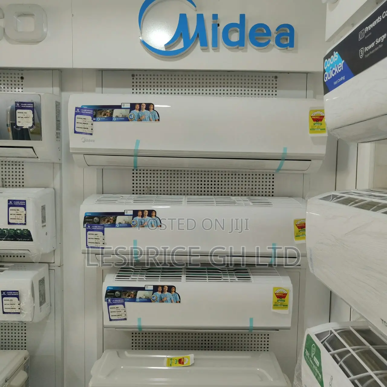 Ever Reliable 1.5hp Split AC Unit With R410 Gas From Midea