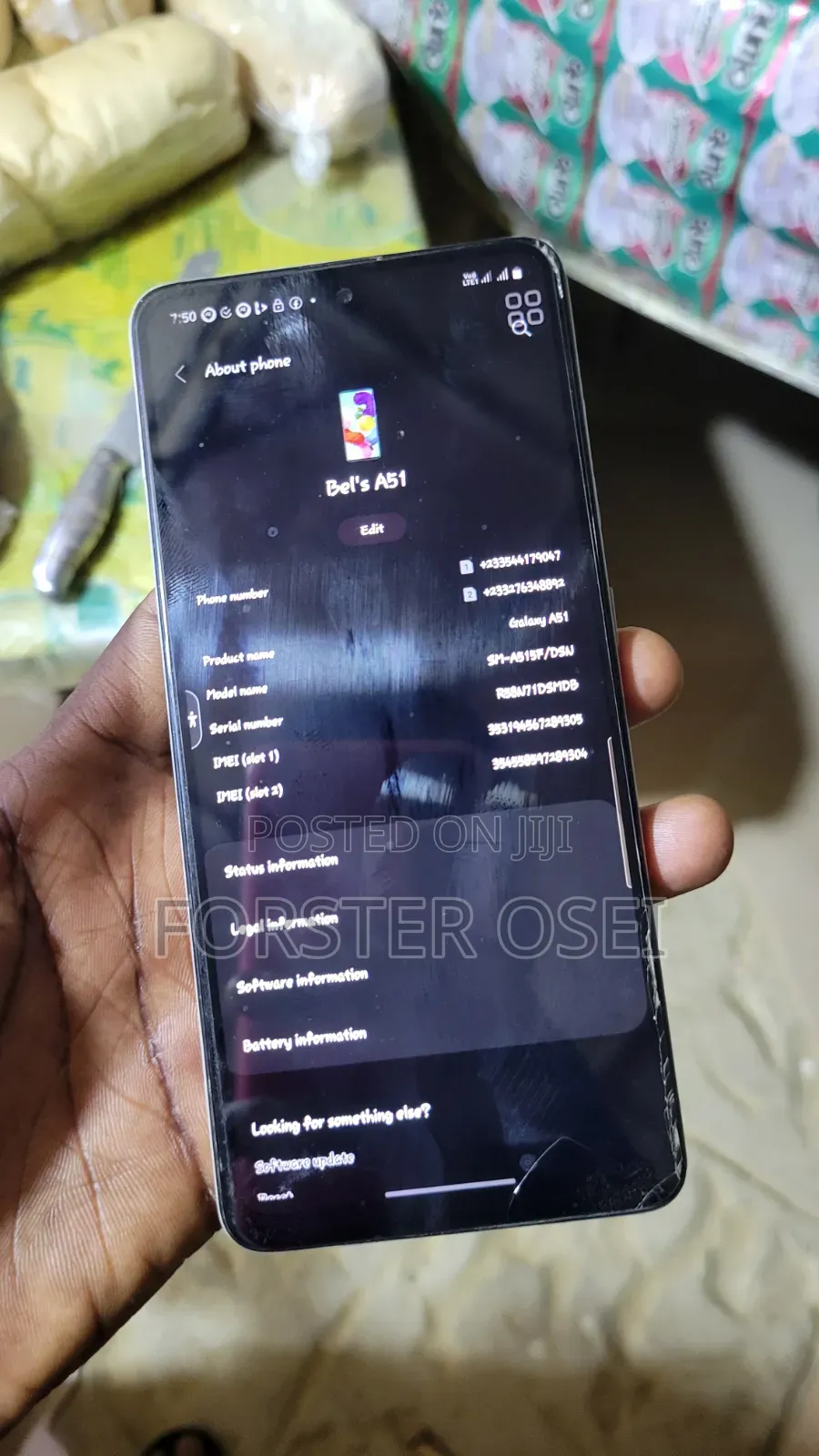 Samsung Galaxy A51 128 GB White