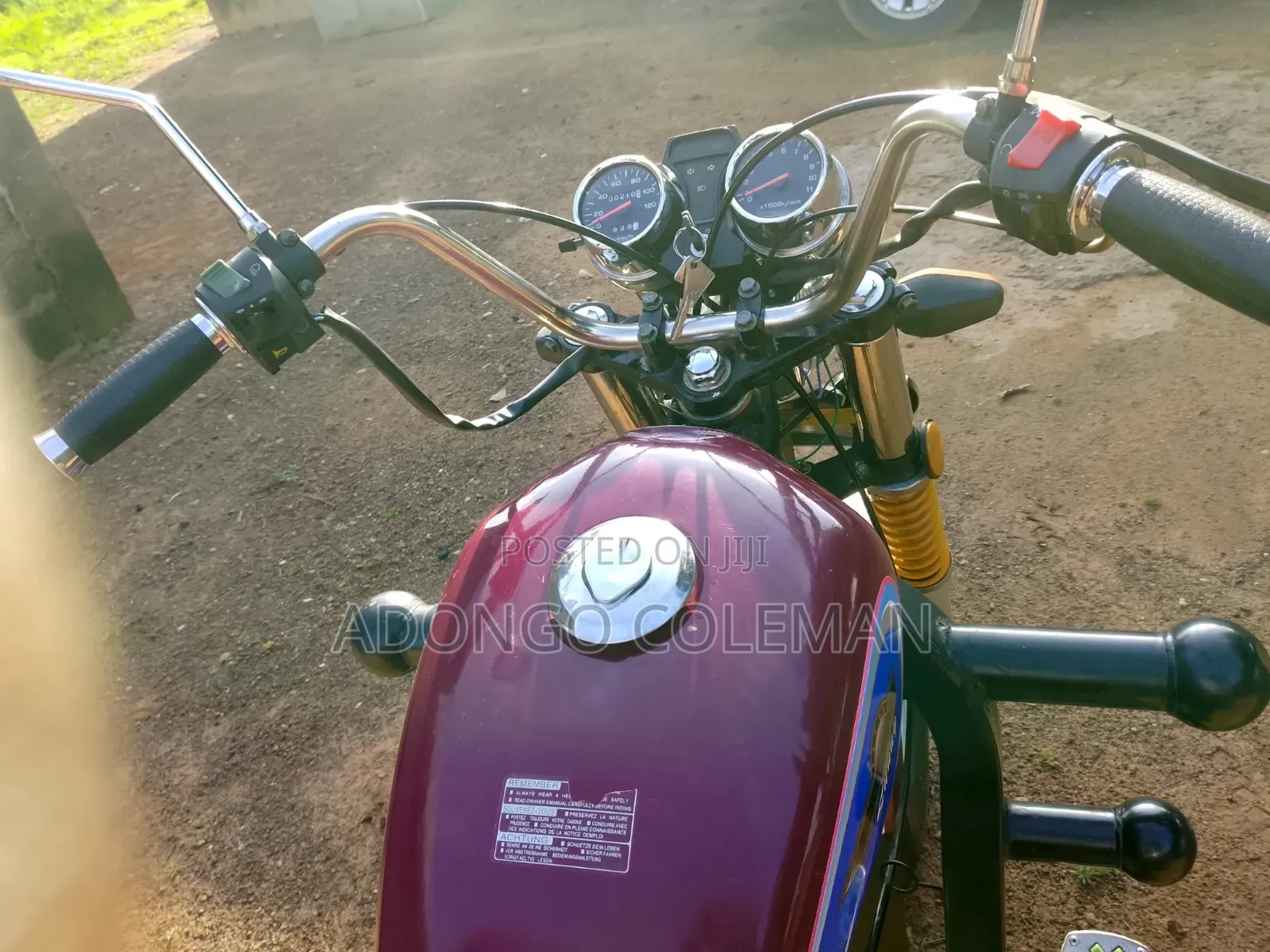 New Motorcycle 2025 Red