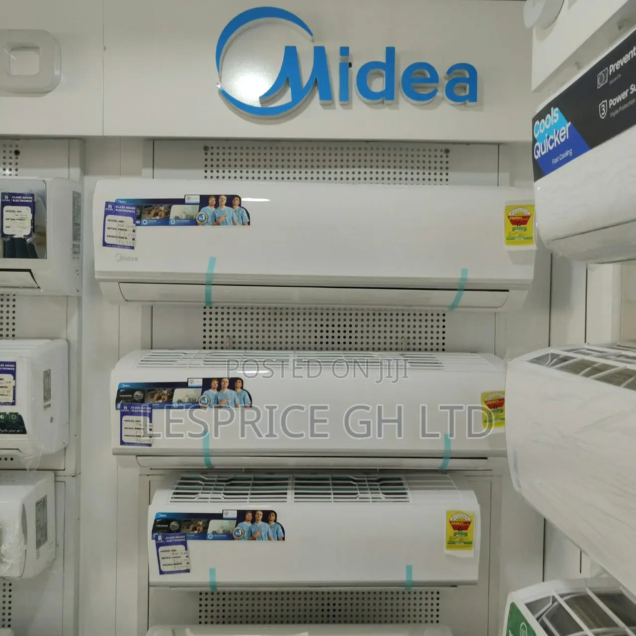 Classy High Grade 1.5hp Split Air-Conditioner With R410 Gas From Midea