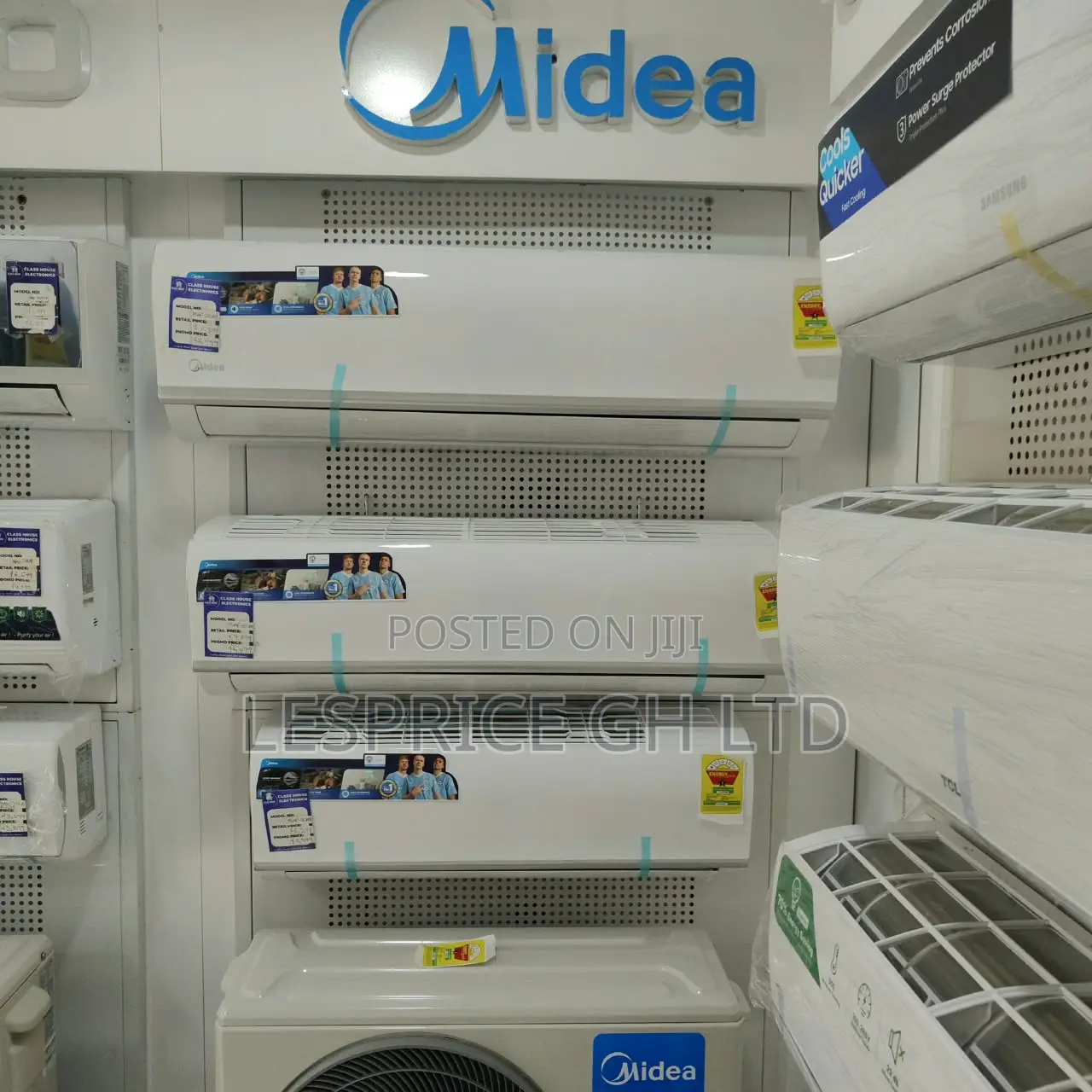 Classy High Grade 1.5hp Split Air-Conditioner With R410 Gas From Midea