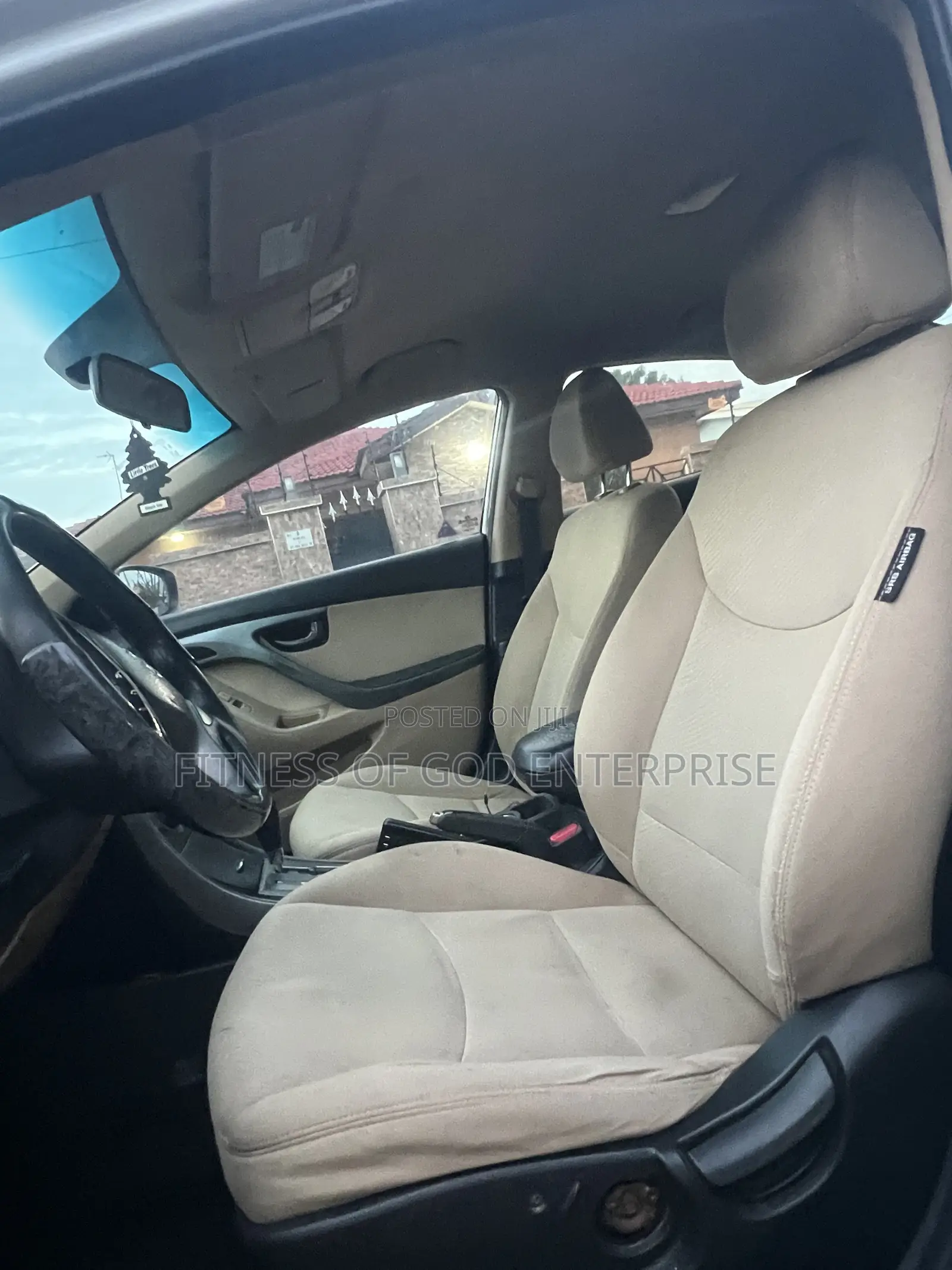 Hyundai Elantra GLS Sedan FWD (1.8L 4cyl 6M) 2013 White