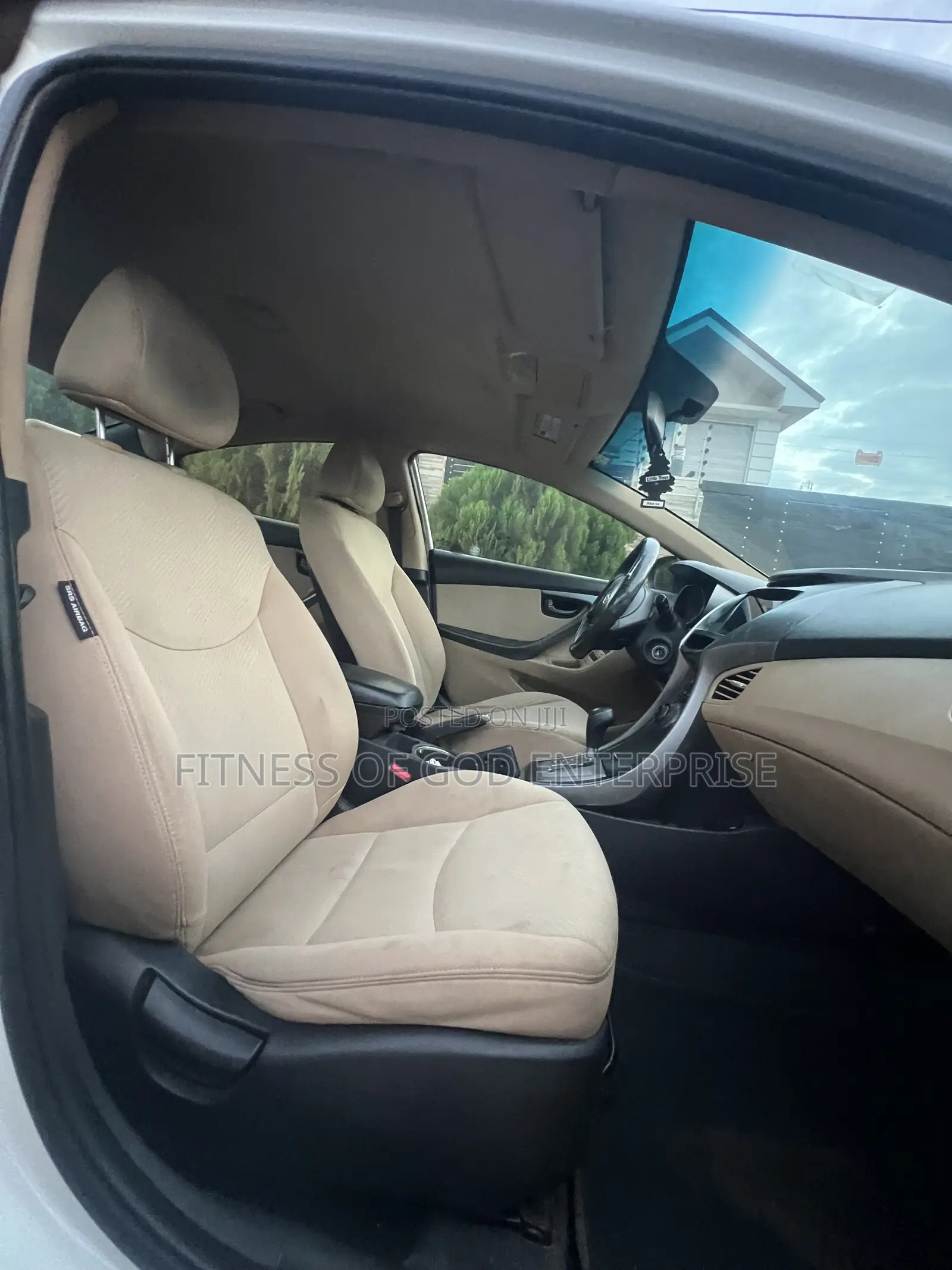 Hyundai Elantra GLS Sedan FWD (1.8L 4cyl 6M) 2013 White