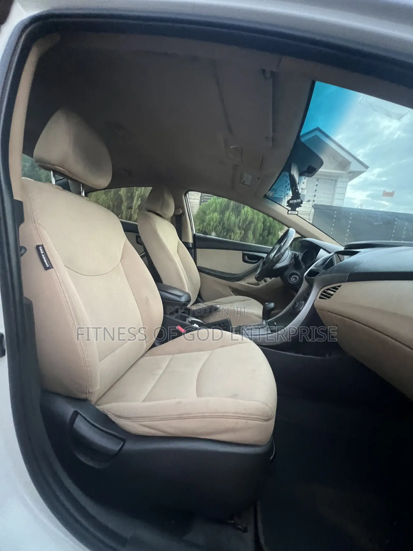 Hyundai Elantra GLS Sedan FWD (1.8L 4cyl 6M) 2013 White