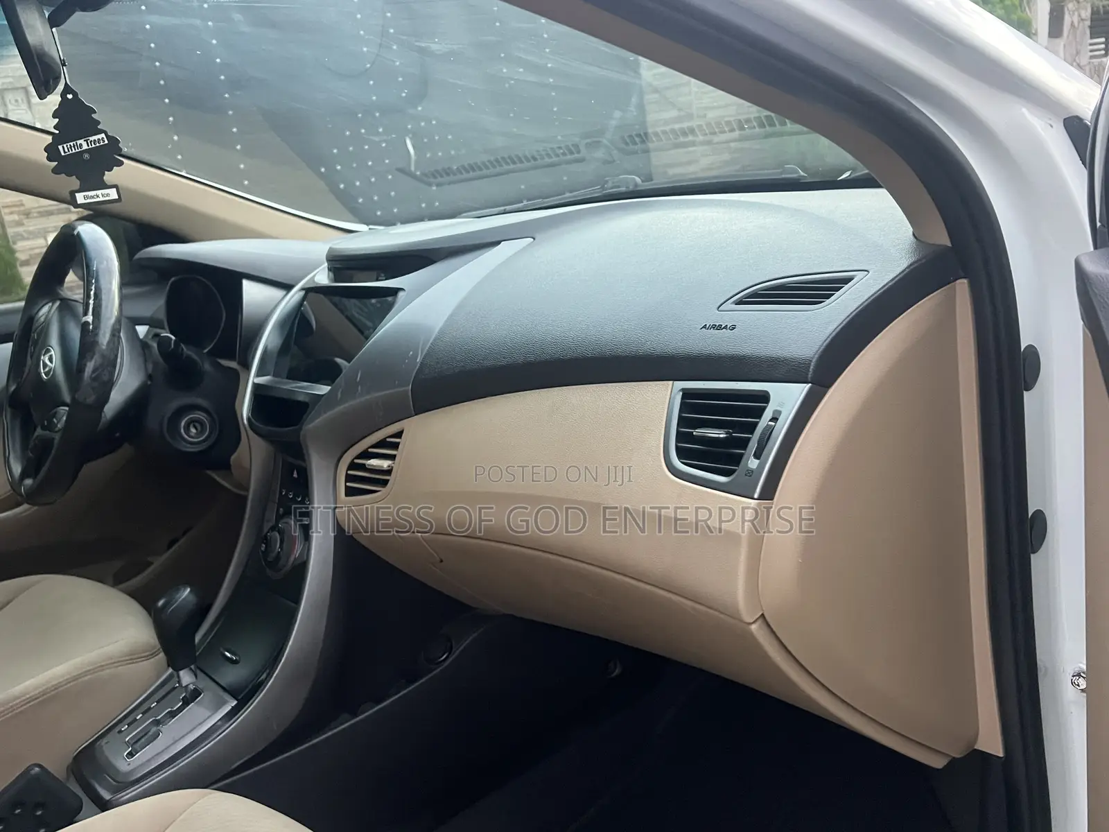 Hyundai Elantra GLS Sedan FWD (1.8L 4cyl 6M) 2013 White