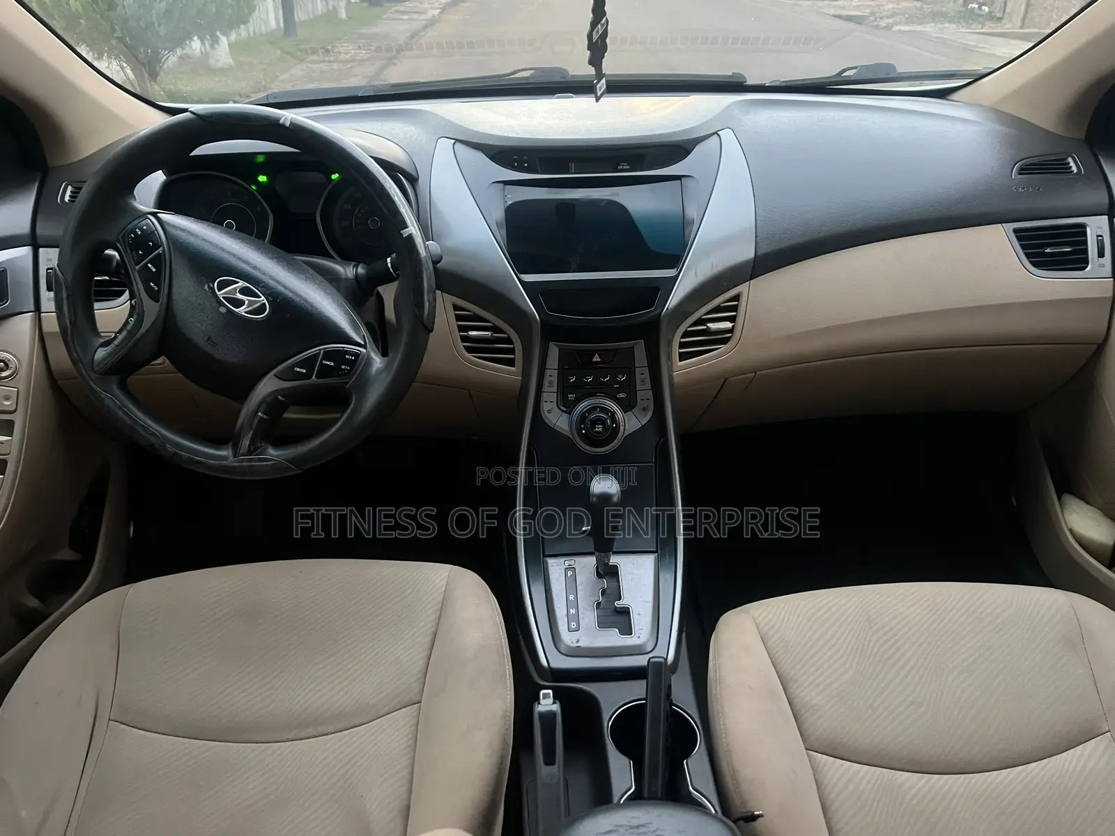 Hyundai Elantra GLS Sedan FWD (1.8L 4cyl 6M) 2013 White