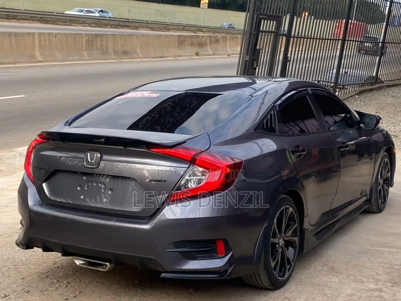 Honda Civic Sport Sedan 2020 Gray