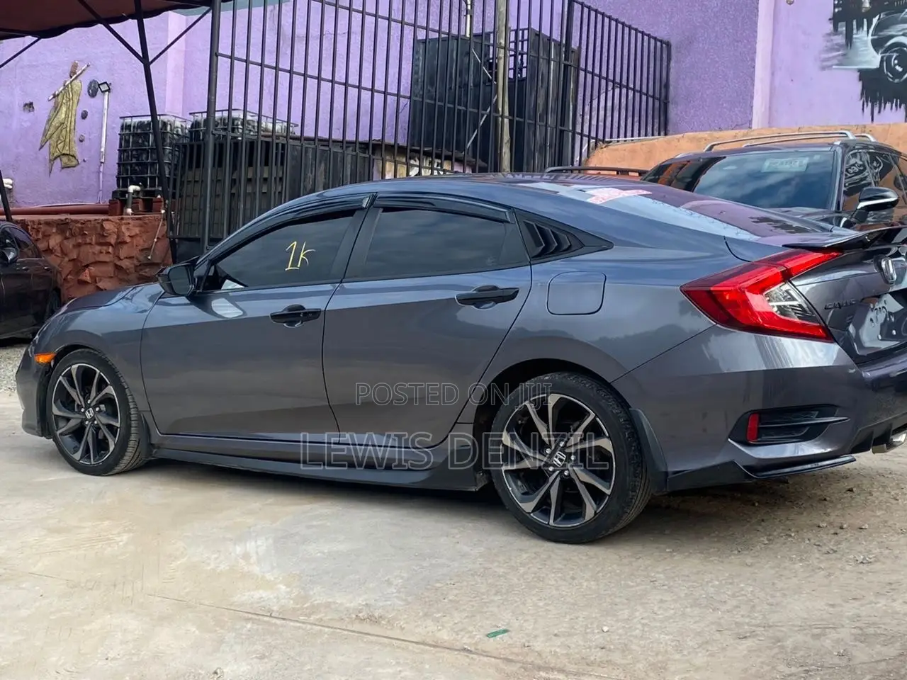 Honda Civic Sport Sedan 2020 Gray
