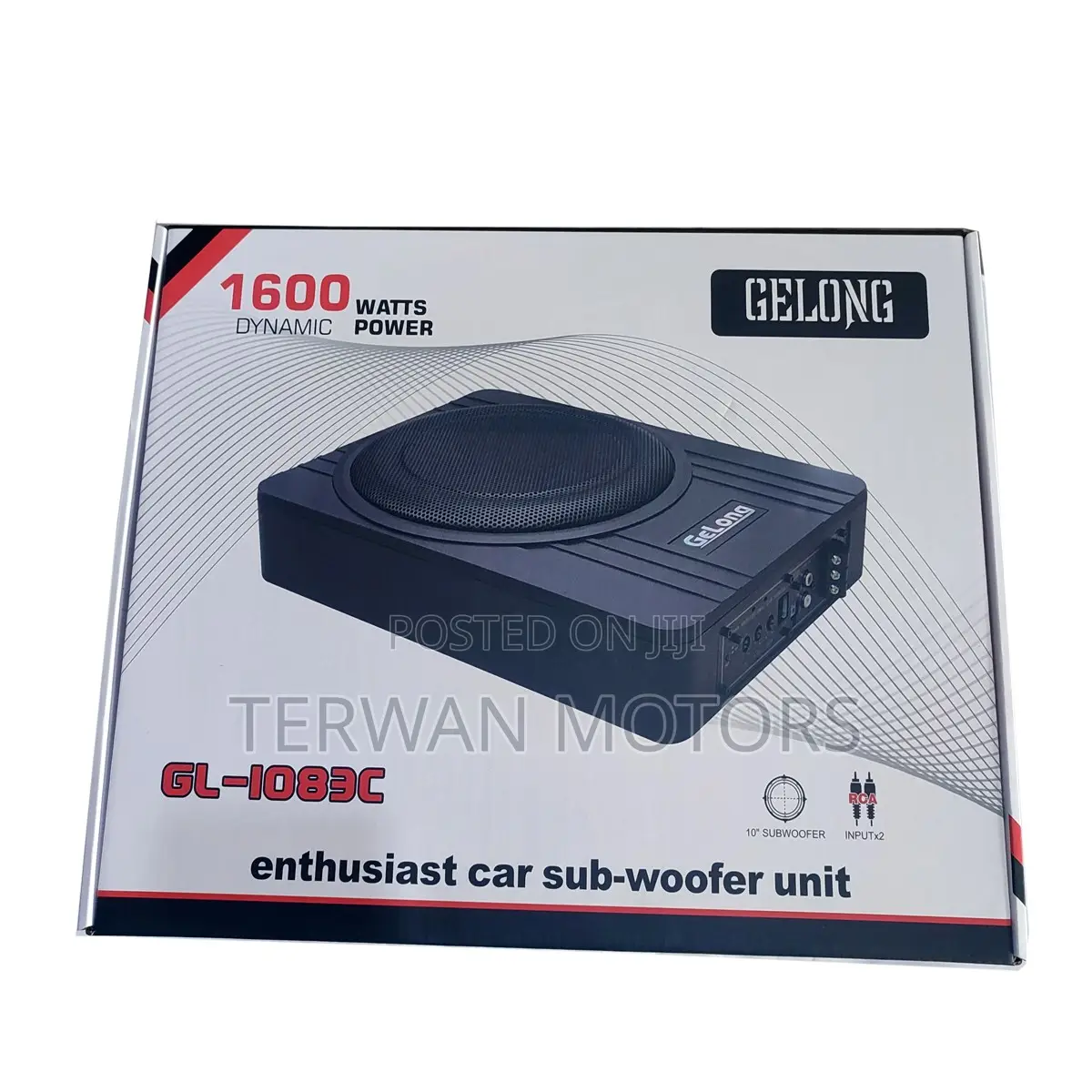 New 10-Inch Slim Under-Seat Subwoofer