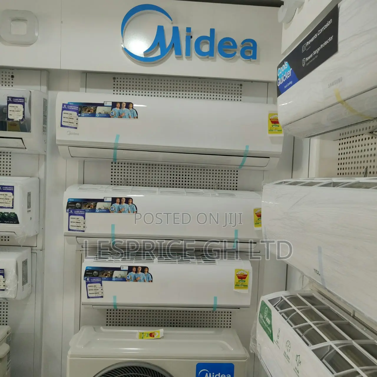 Magnificently Unique 1.5Hp Split AC Unit With R410 Gas From Midea