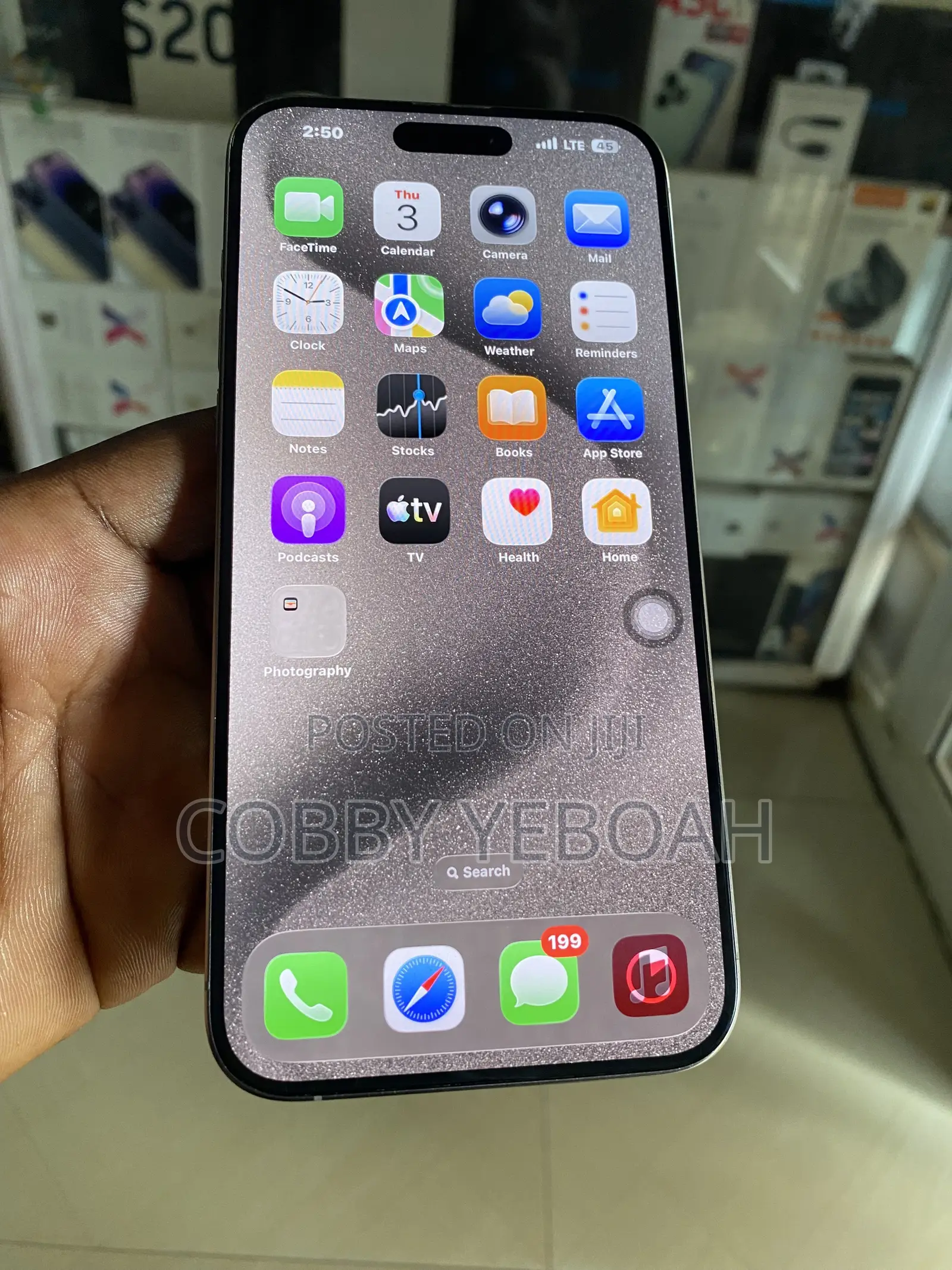 Apple iPhone 15 Pro Max 256 GB Silver