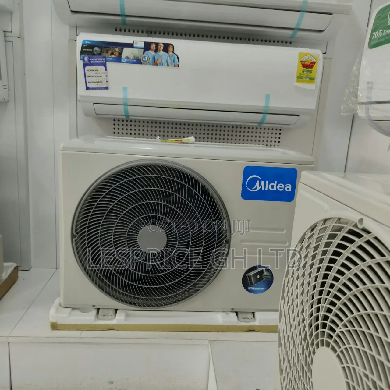 Nice and Durable 1.5Hp Split AC Unit With R410 Gas From Midea