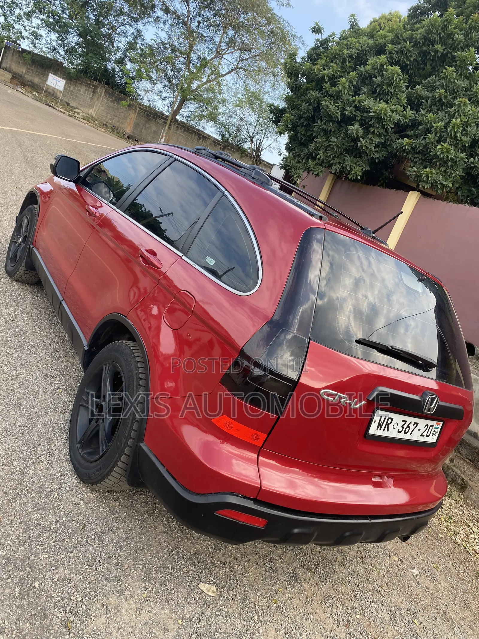 Honda CR-V 2.4 2009 Red