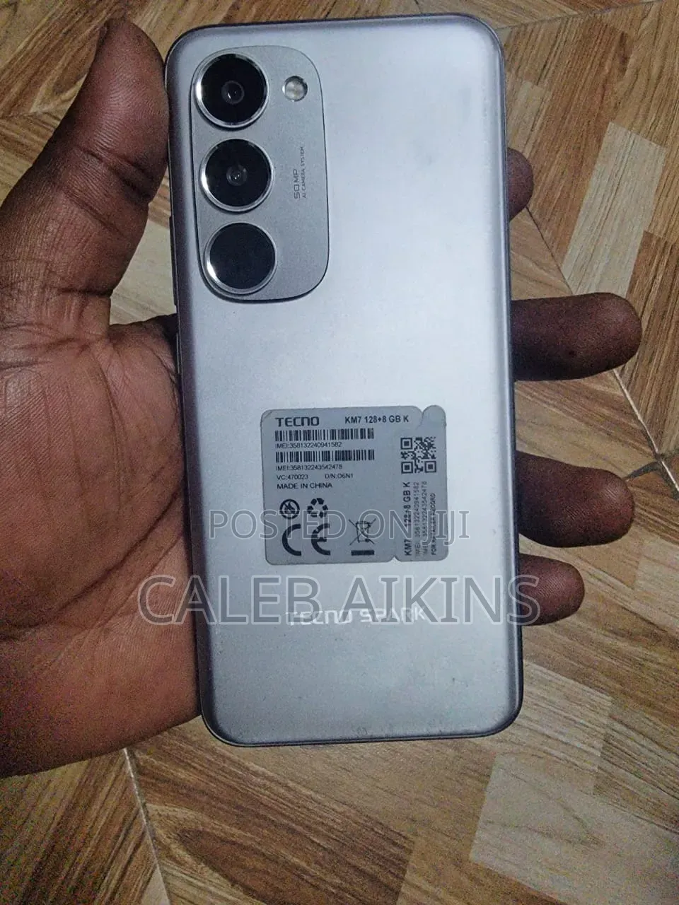 Tecno Spark 40 128 GB Gray
