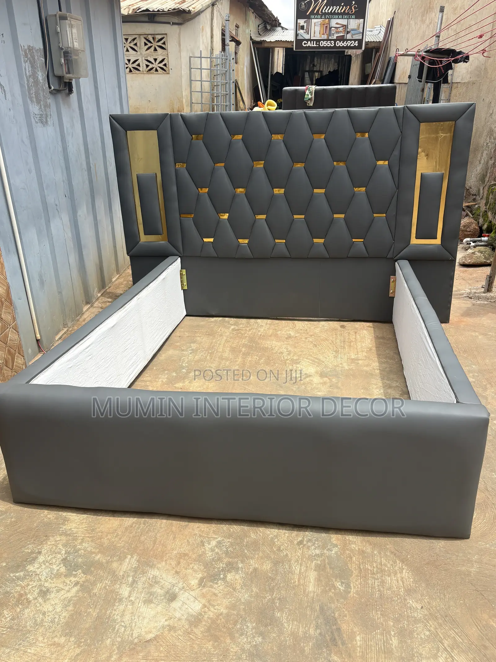 Modern Luxury Wooden Bed Frame