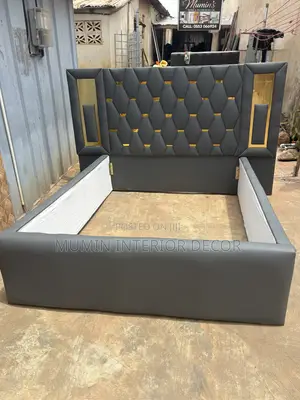 Modern Luxury Wooden Bed Frame