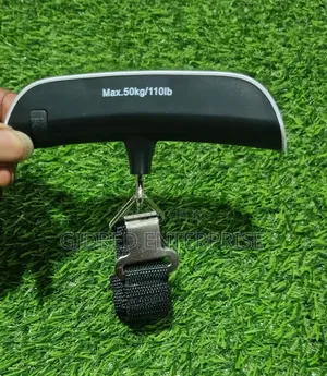 Portable 50kg Hanging Electronic Digital Travel Luggage Scale