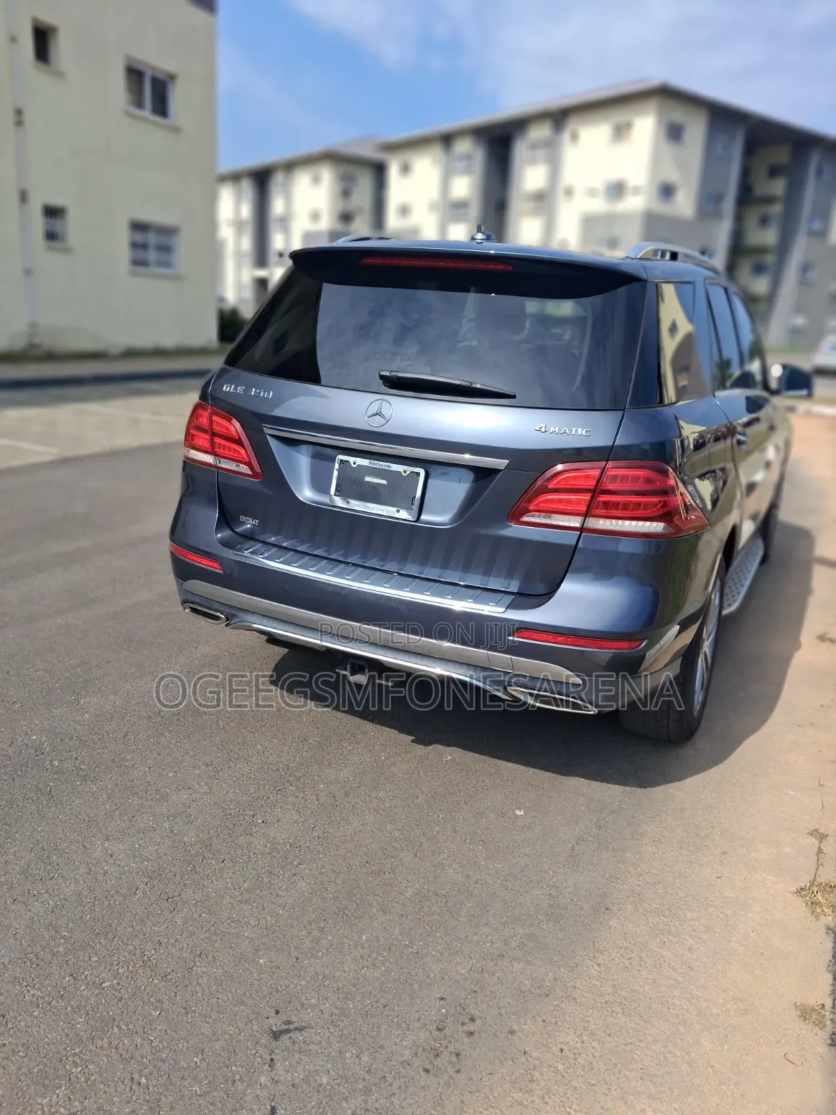 Mercedes-Benz GLE-Class GLE 350 2016 Gray