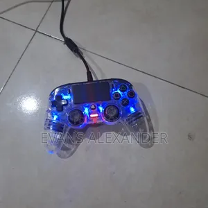 🎮 Transparent LED Wired Gaming Controller — GH₵150