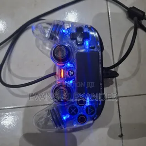 🎮 Transparent LED Wired Gaming Controller — GH₵150