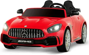 Red Mercedes-Benz AMG GTR Electric Ride-on Toy Car