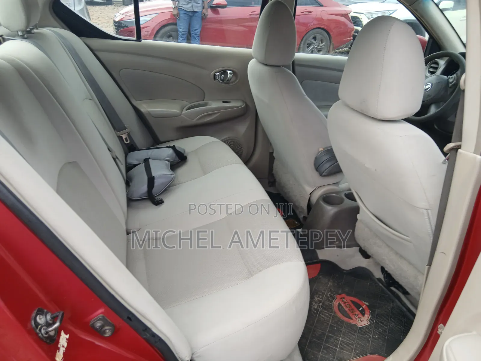 Nissan Versa 2014 Red