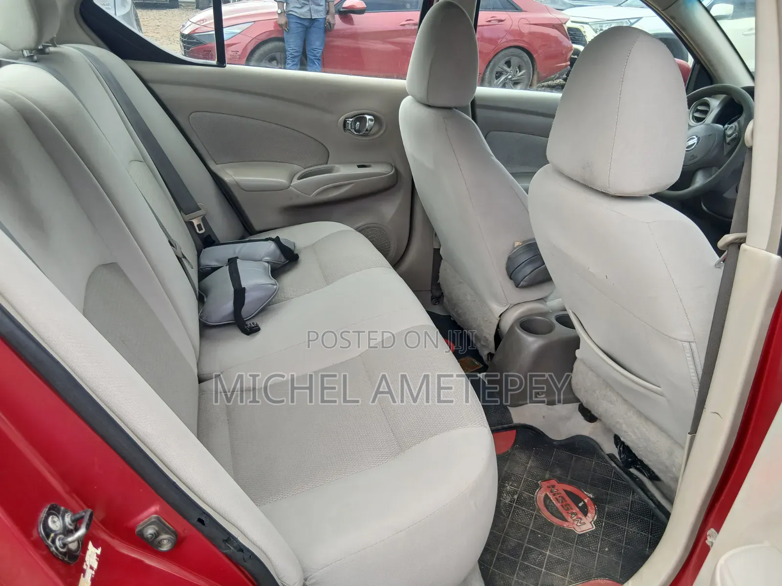 Nissan Versa 2014 Red