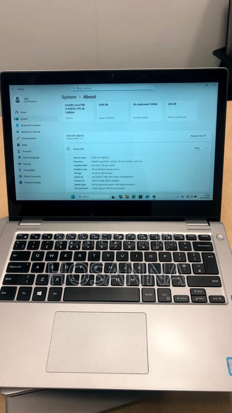 Laptop Dell Latitude 3310 2-in-1 8GB Intel Core i5 SSD 256GB