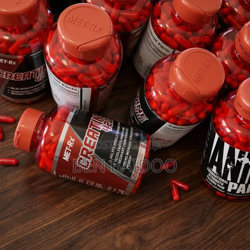 Creatine Max Power Supplements (Unisex Gym Capsules)