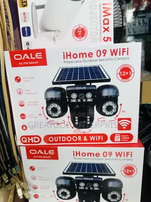 OALE iHome 09 WiFi Three Lens Outdoor Security Camera