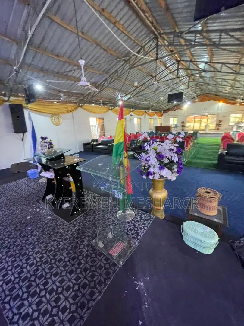 Sspacious Fully Furnished Church Space Renting/Sales