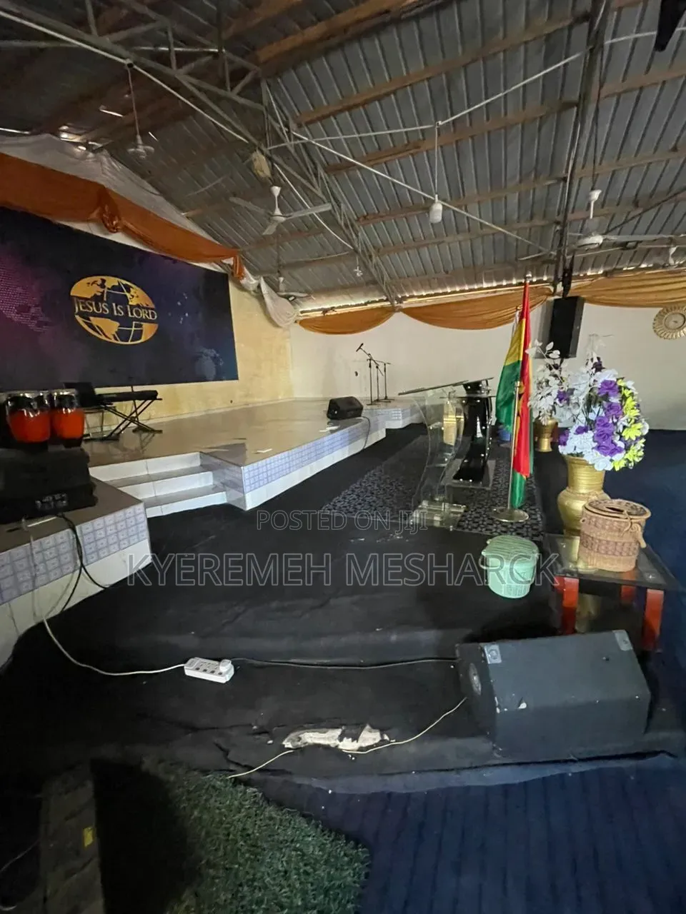 Sspacious Fully Furnished Church Space Renting/Sales