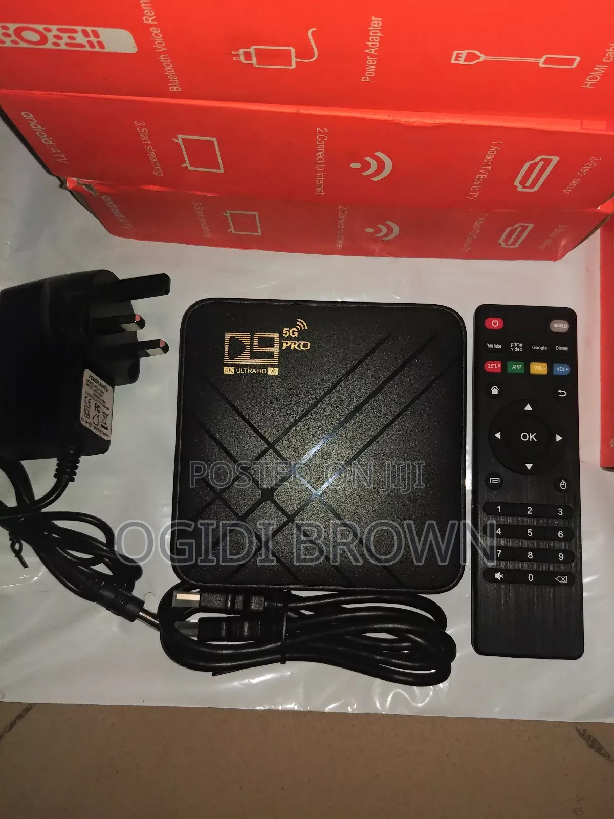 Smart TV Box, D9 5G Pro