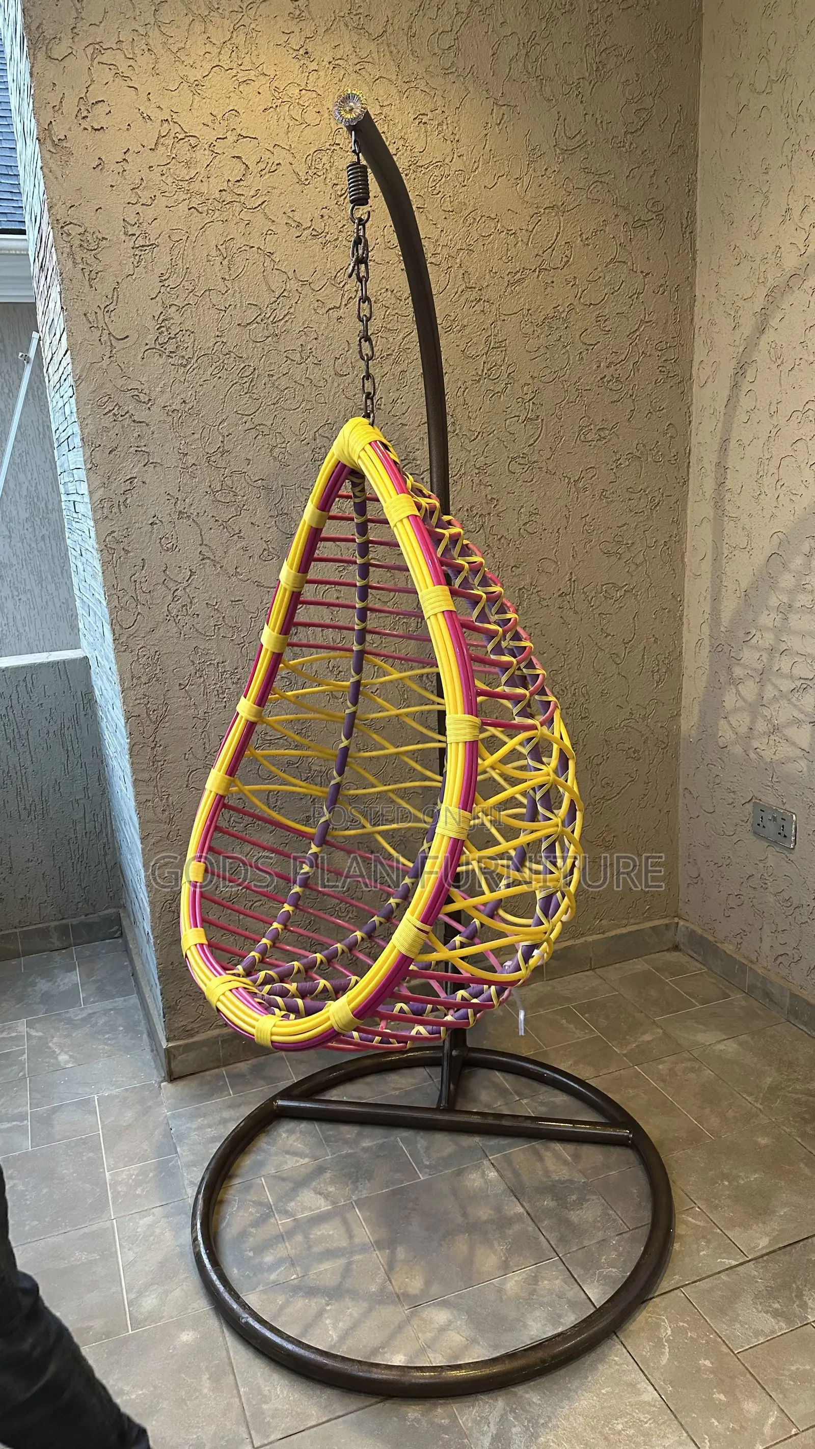 Rattan Hanging Swing Egg Chair