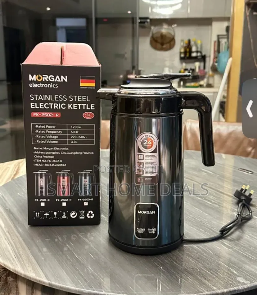 Morgan Thermos Flask Electric Kettle