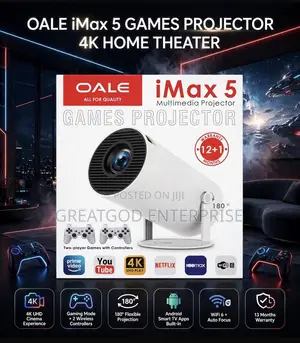 OALE iMax 5 Games & Multimedia Projector